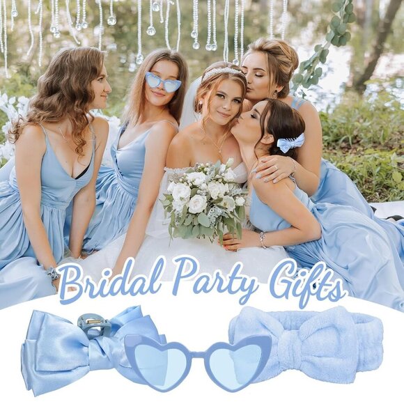 24Pcs Bachelorette Party Favors Accessories Set Hair Claws Sunglasses Decor